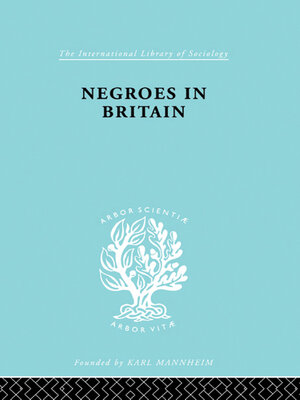 cover image of Negroes in Britain